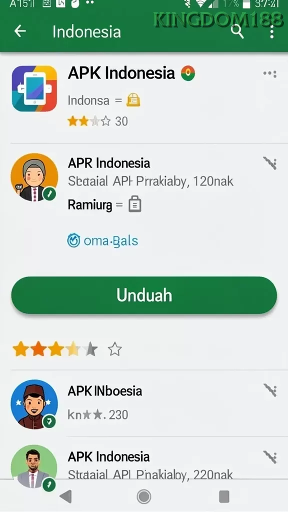 Cuplikan layar GIM999 — aktivitas