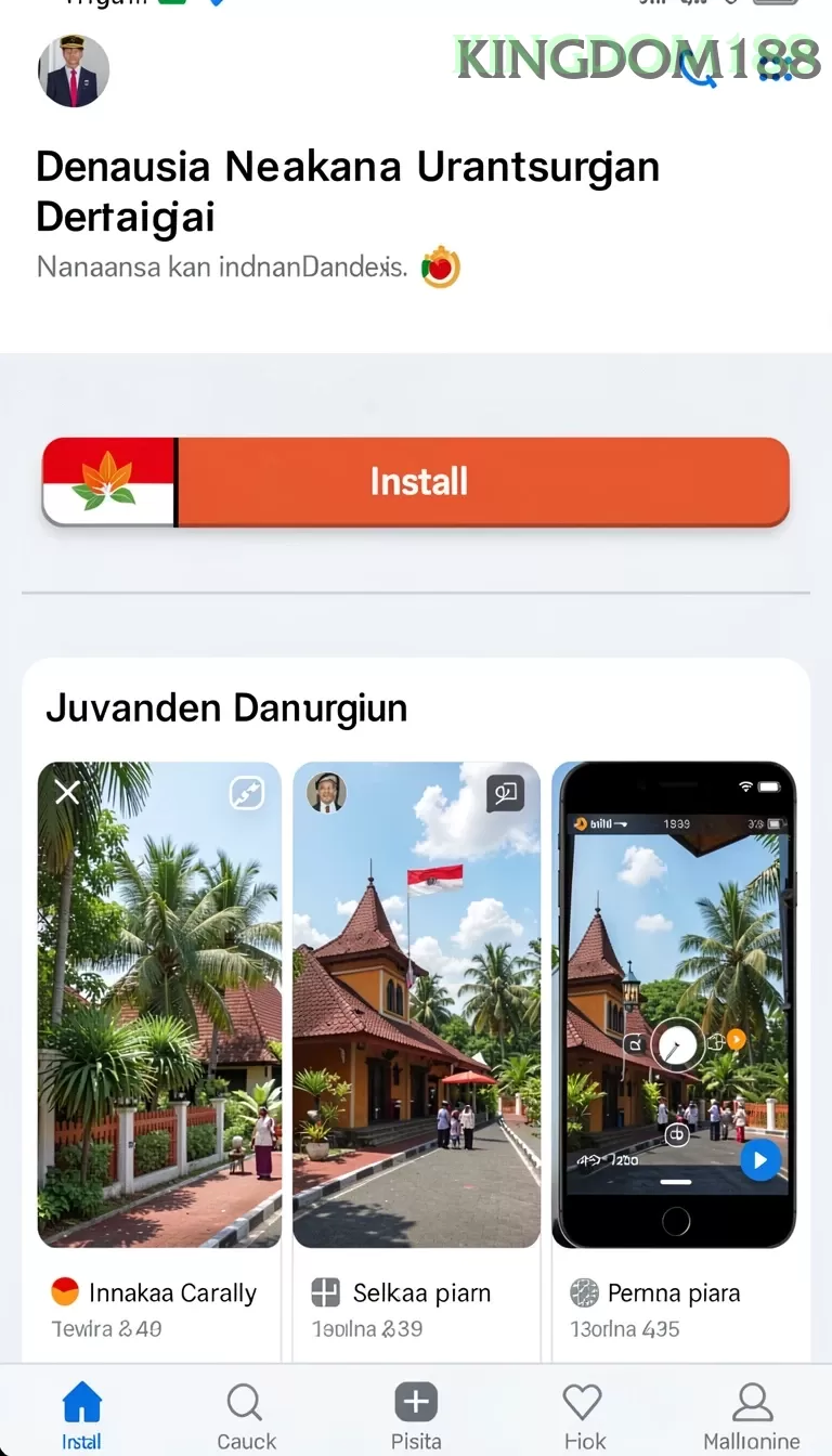 Cuplikan layar 918KAYA — aktivitas